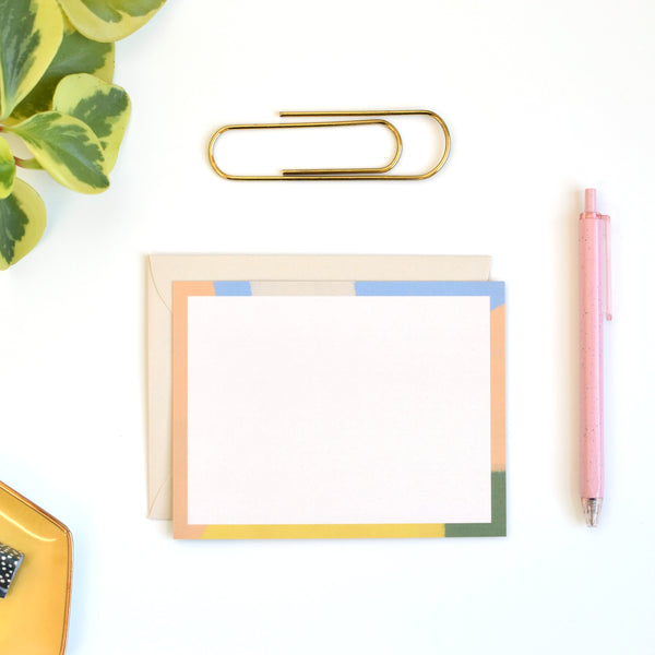 Ethereal Abstract Note Card Set