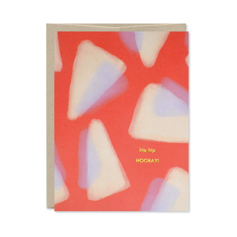 Hip Hip Hooray Gold Foil Card