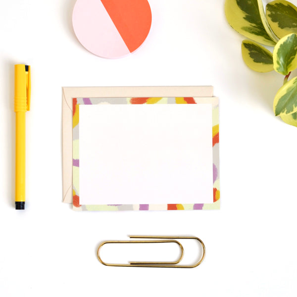 Sunilt Abstract Note Card Set