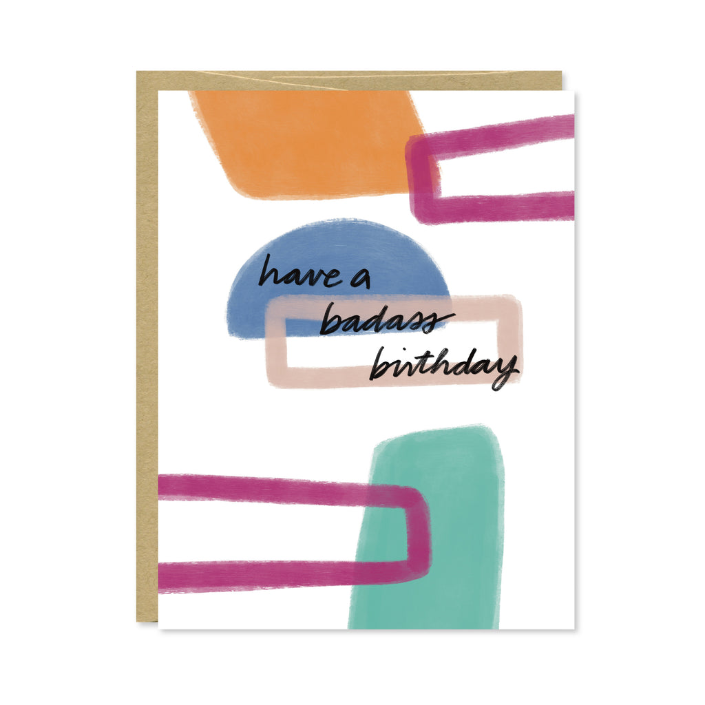 Badass Birthday Card