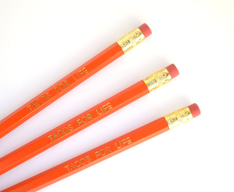 Tacos For Life Pencil Set