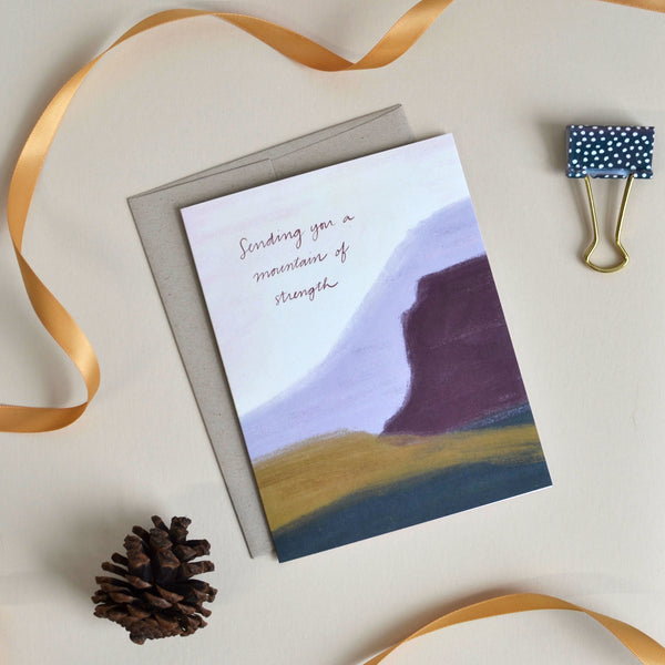 Sending You a Mountain of Strength Card