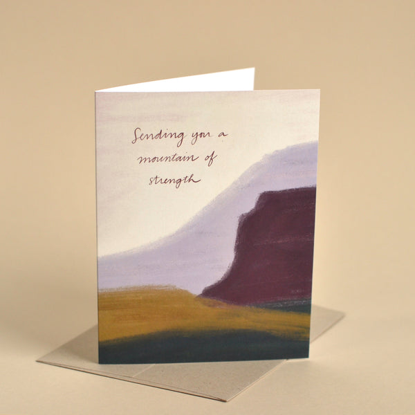 Sending You a Mountain of Strength Card