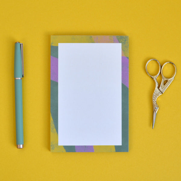Sequoia + Citrus Abstract Notepad