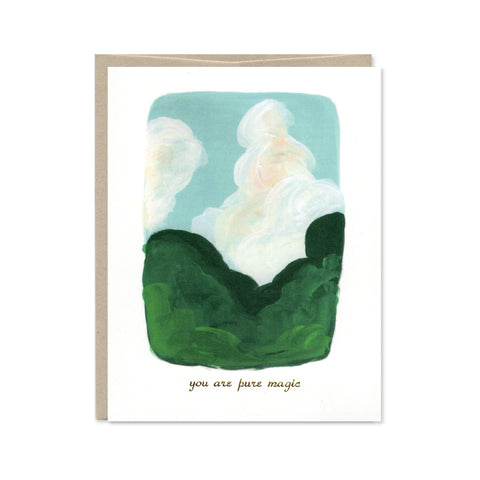 You Are Pure Magic Gold Foil Card