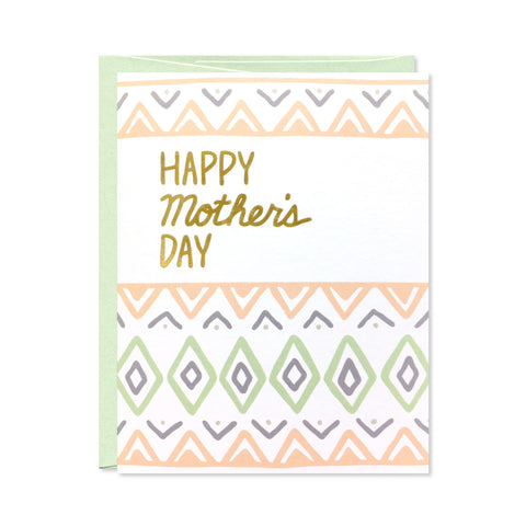 Gold Foil Mother's Day Card