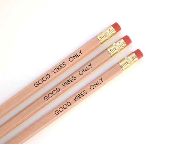 Good Vibes Only Pencil Set